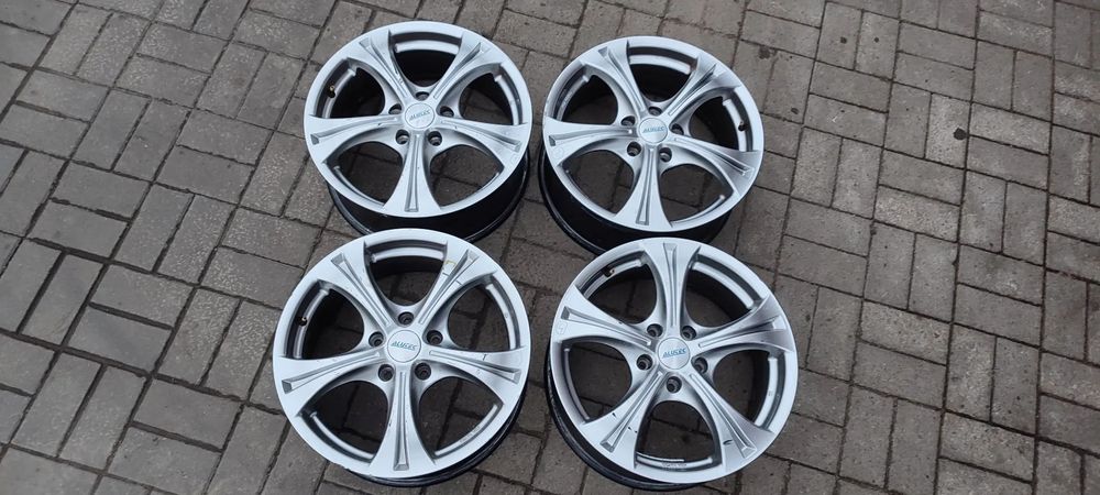FELGI ALUMNIOWE 5x114.3 ALUTEC 7Jx17 CALI ET45 KIA HYUNDAI RENAULT CHEVROLET NISSAN HONDA KOMPLET 4 SZTUKI