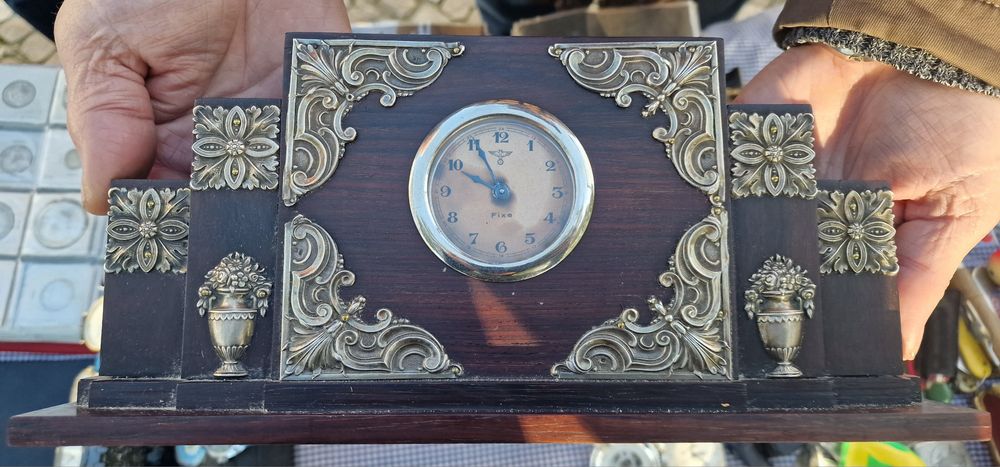 Relógio em Prata "Fixe"