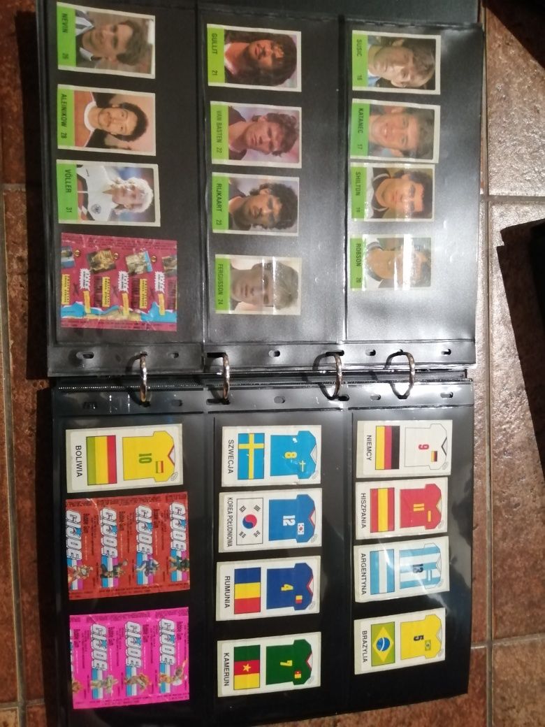 Naklejki z gum Amex, lata 90