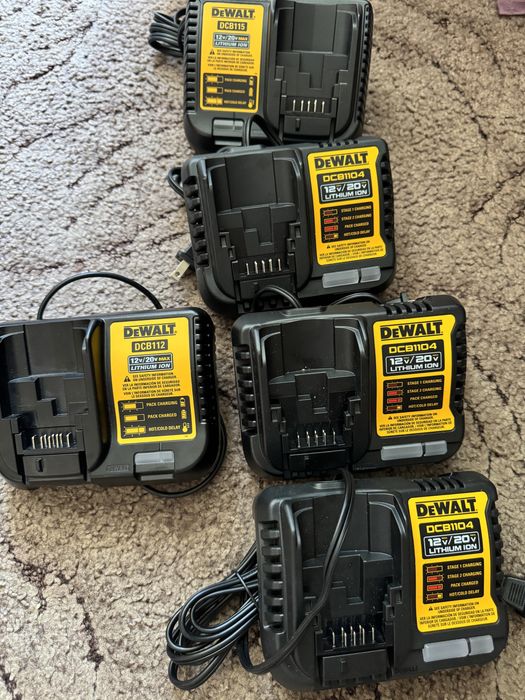 Зарядні пристрої для Dewalt dcb1104 dcb1106 dcb112