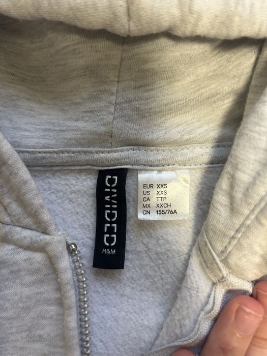 Кофта серая H&M хсс-с