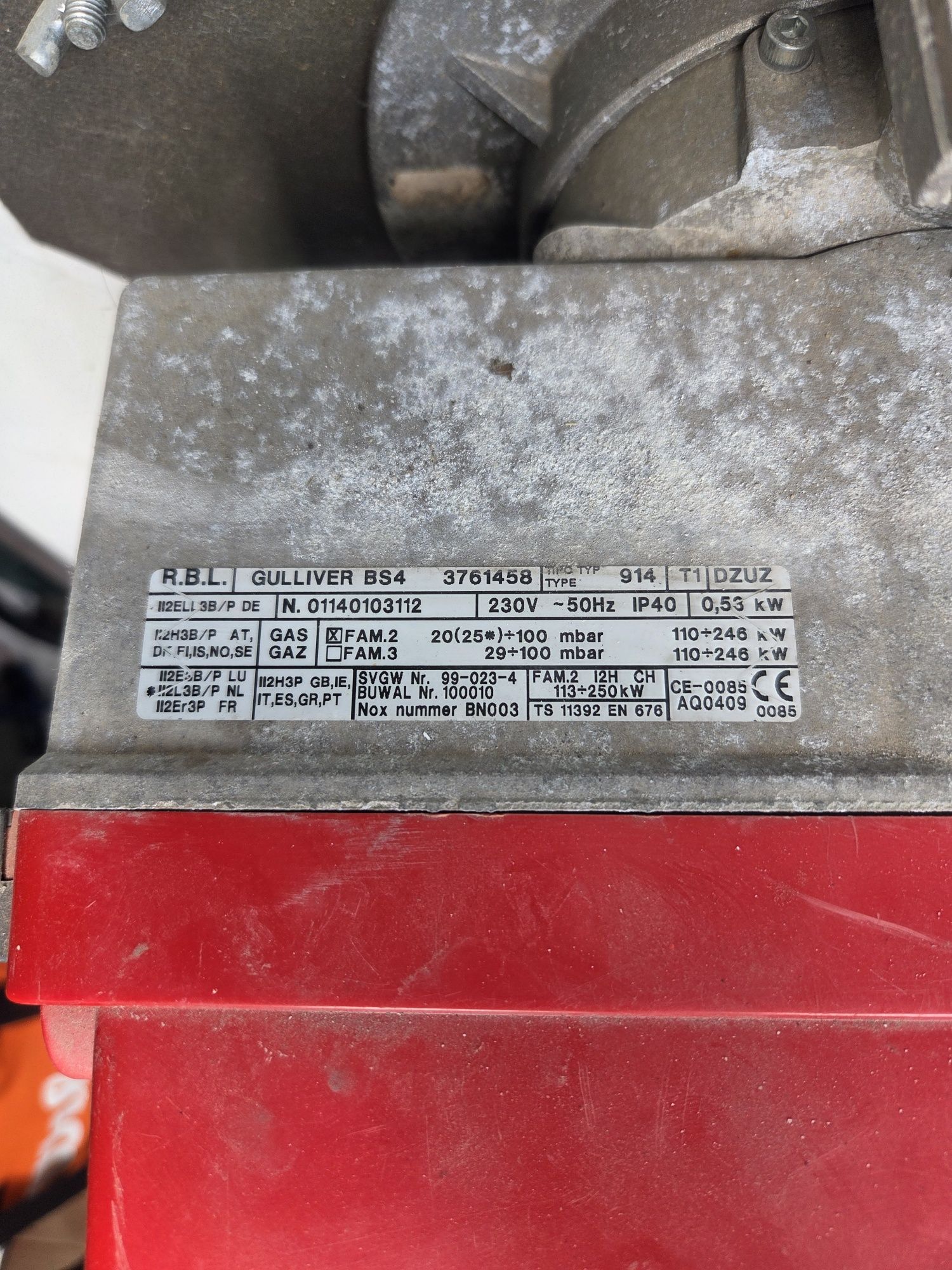 Nagrzewnica nadmuchowa 260 kW – MTM NS/NL 200 – gaz ziemny/LPG/olej