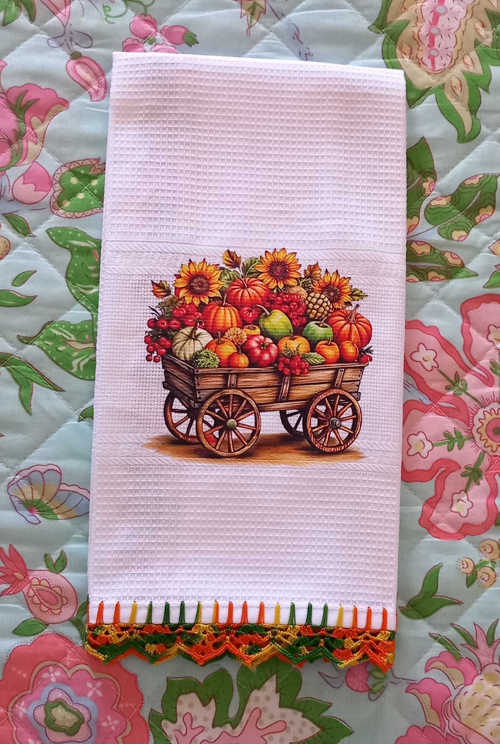 Conjuntos de cozinha personalizados com biquinho de renda