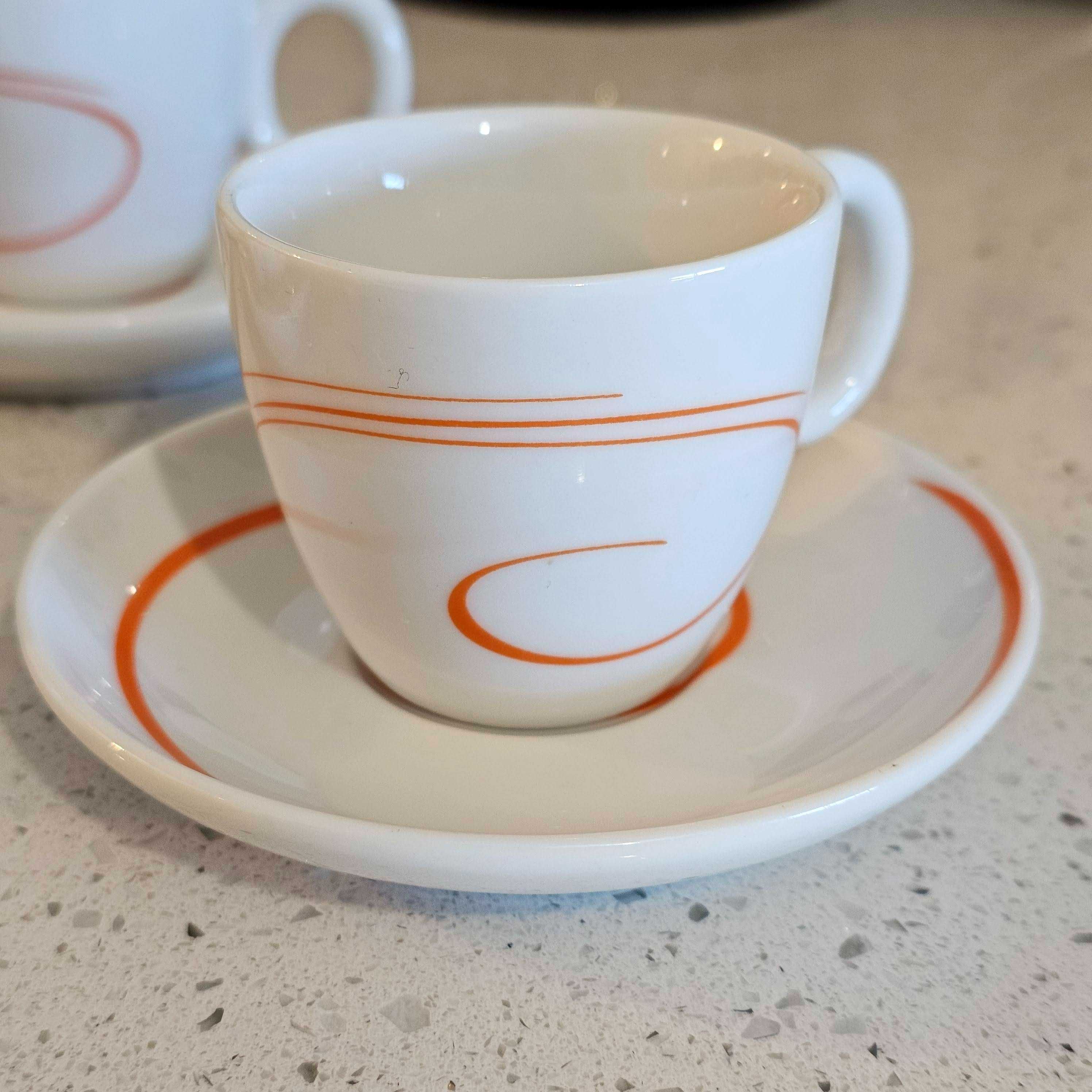 Conjunto chávenas café porcelana Versa