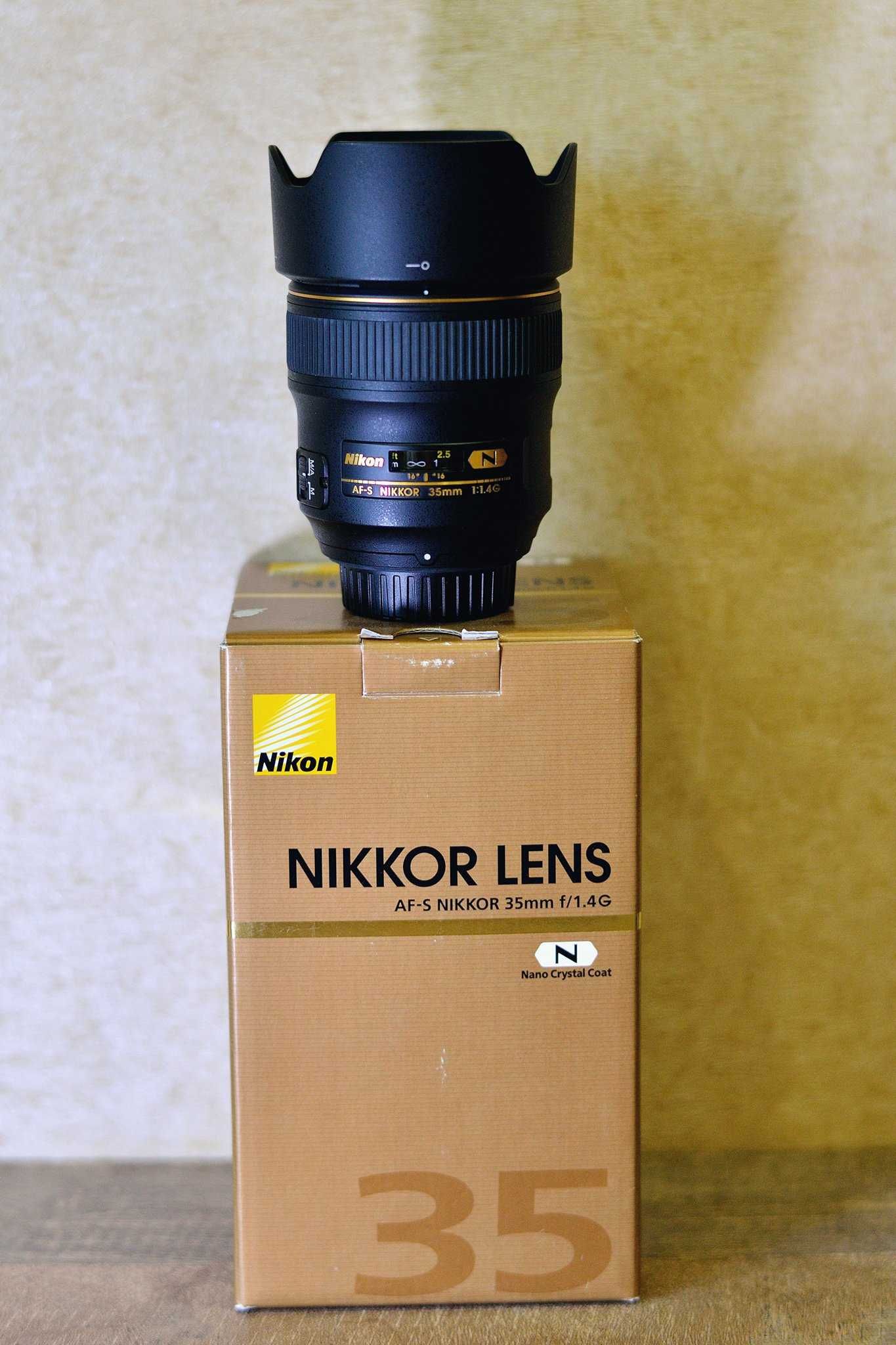 Об'єктив Nikon AF-S Nikkor 35mm f/1.4G