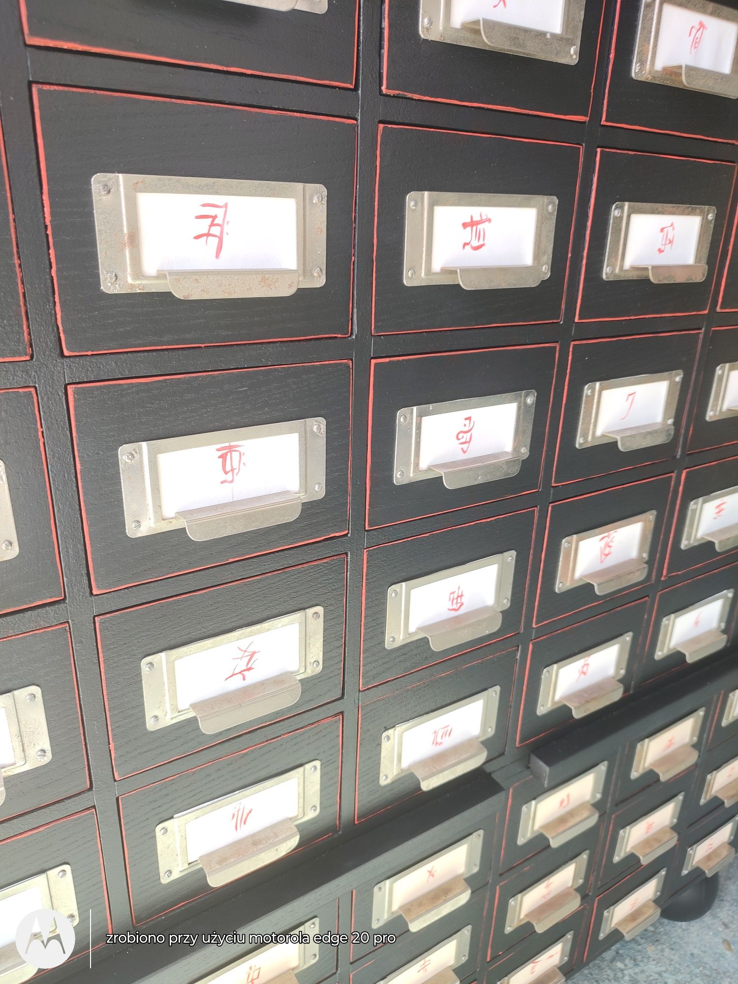 Szafa kartoteka, komoda biblioteczna,szuflandia styl japoński
