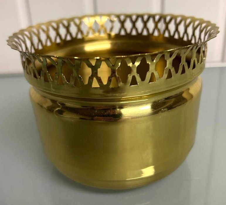 Floreira/ vaso Latão