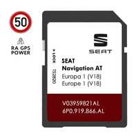 SEAT - Cartão SD GPS Nav AT MIB 1 Discovery Media MIB 1 MSTD V18 2023