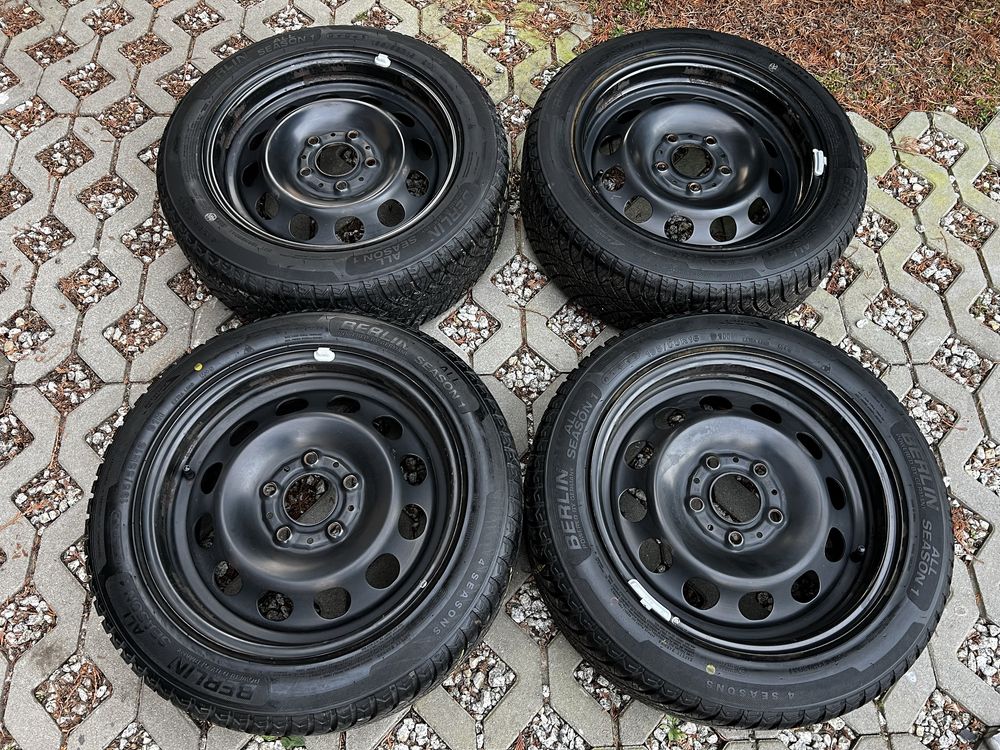 Koła 16 Felgi z Oponami 5x120 BMW 1 e87 f20 e90 Całoroczne 195/55/16