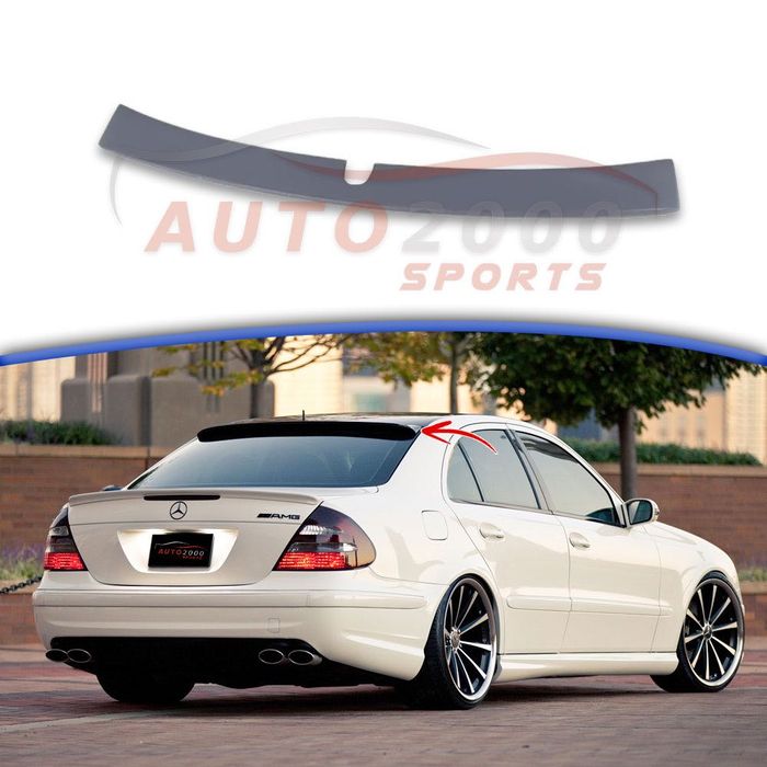 Козырек на заднее стекло Mercedes W211 бленда накладка заднее стекло