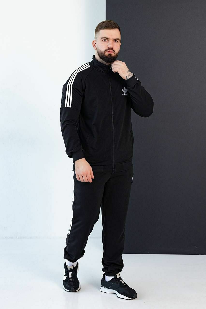 Adidas Адідас без капюшона чоловічий спортивний костюм літній S-2XL
