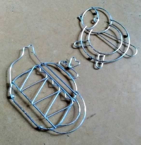 Podstawki pod garnki, PRL, 2sztuki