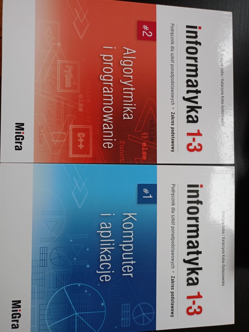Podręczniki informatyka 1-3
