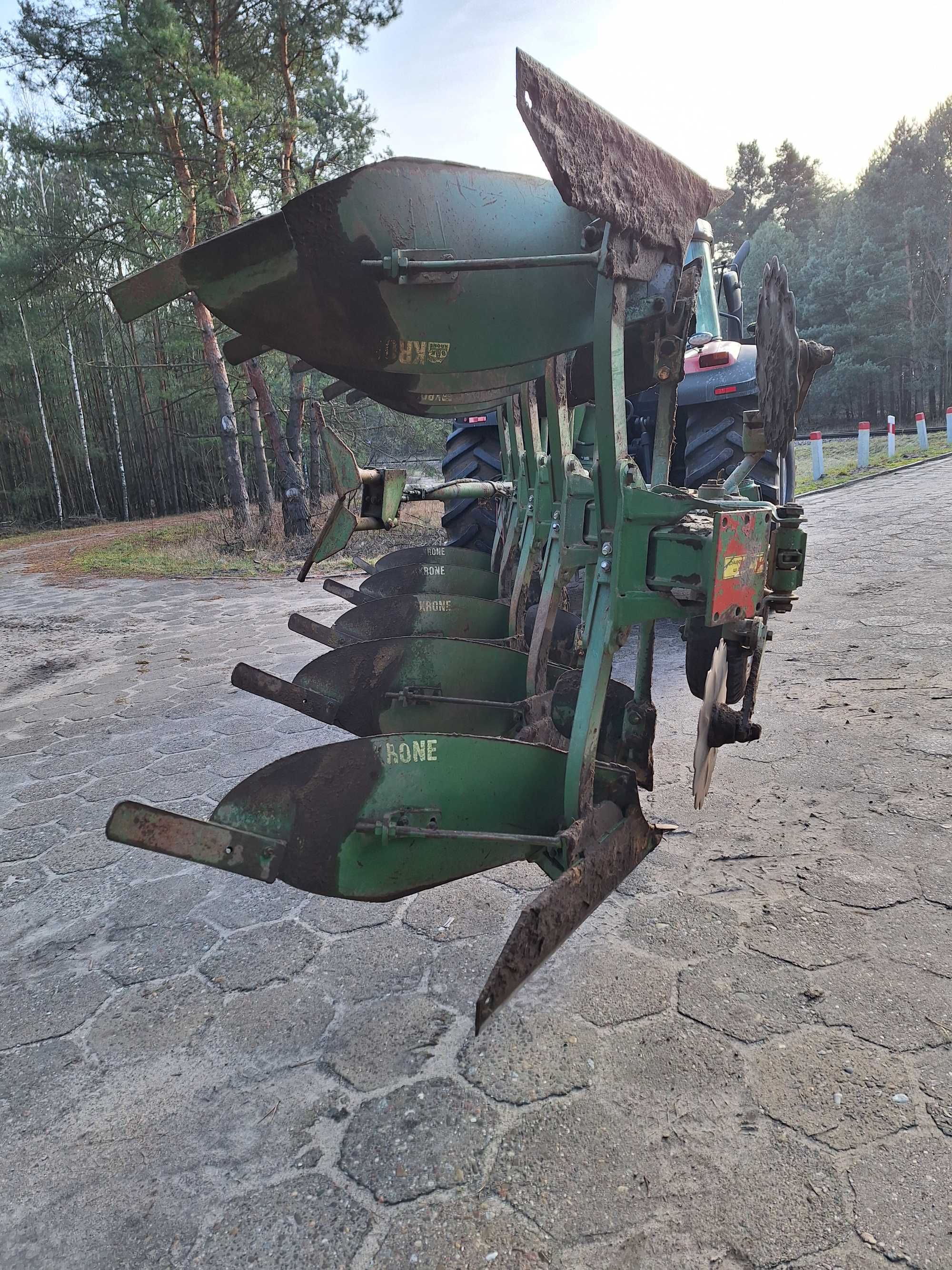 pług obrotowy krone mustang slv 160/5 4+1 vario od rolnika