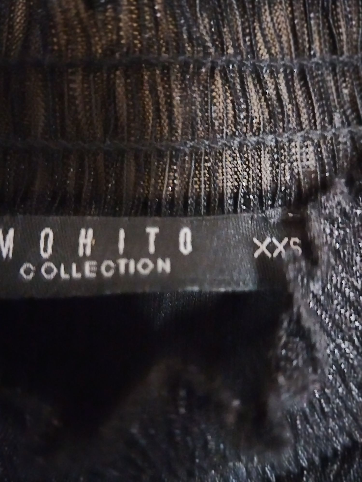 Sukienka rozmiar XXS firmy Mohito czarna