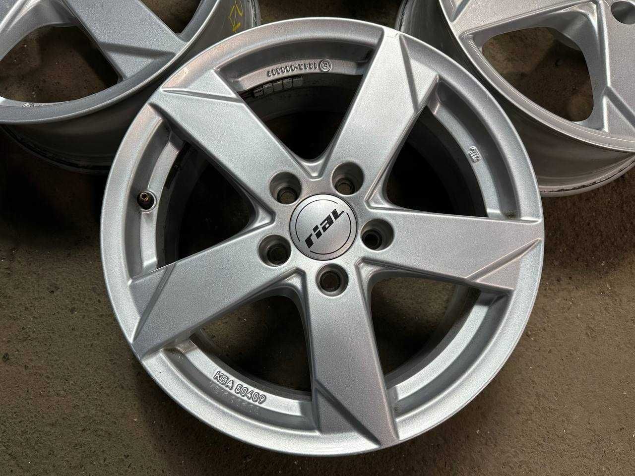 Диски титанові 5X112 R16 7J ET35 D66.6 RIAL RC39