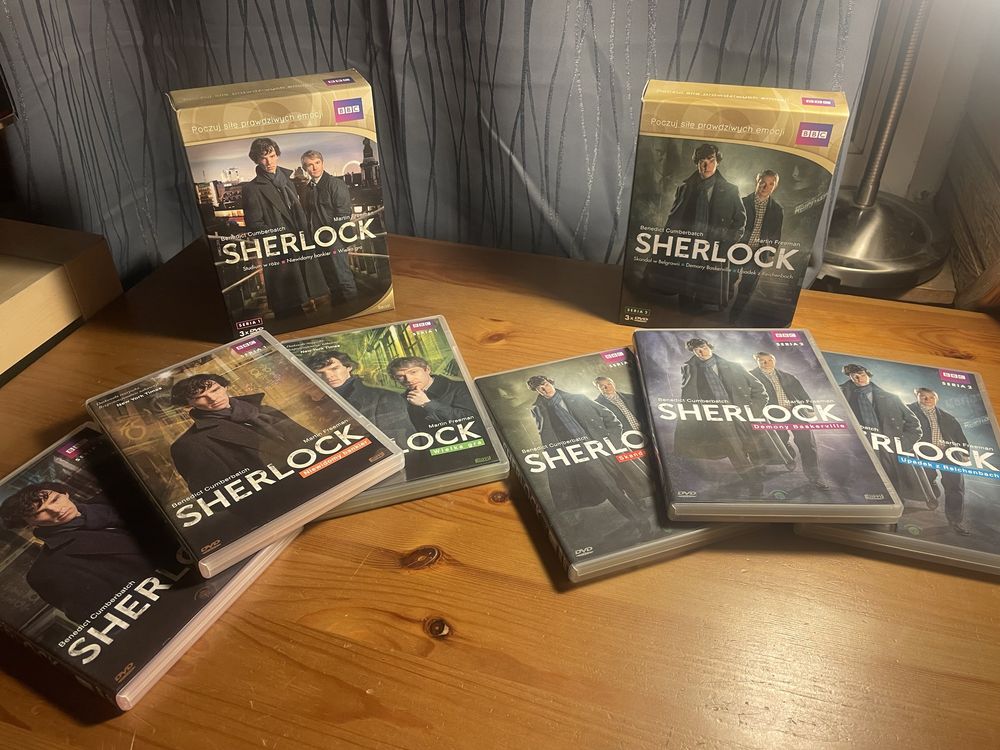 Cały serial Sherlock na DVD – 4 sezony + odcinek specjalny!