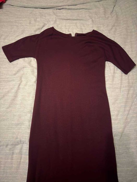 Сукня бордова максі нова