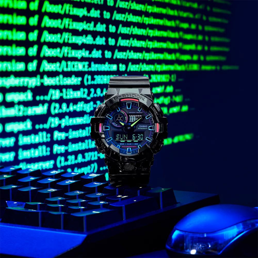 Часы Casio GA-700RGB-1A ! Оригинал! Фирменная гарантия 2 года!
