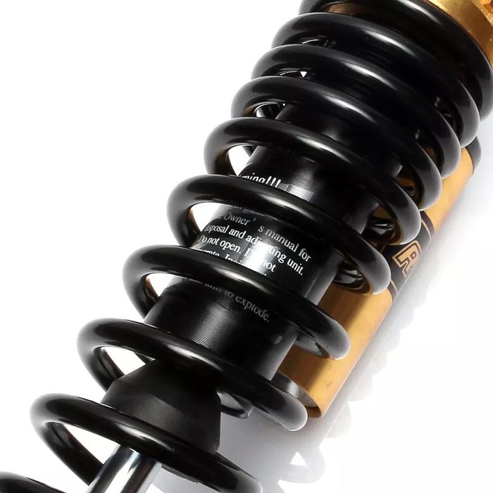 Amortecedores a gás 320 mm e 340 mm moto cafe racer scrambler