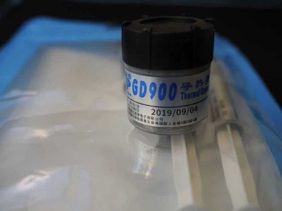 Термопаста GD 900-1 с серебром (1г,3г,10г,30г) + термопрокладки