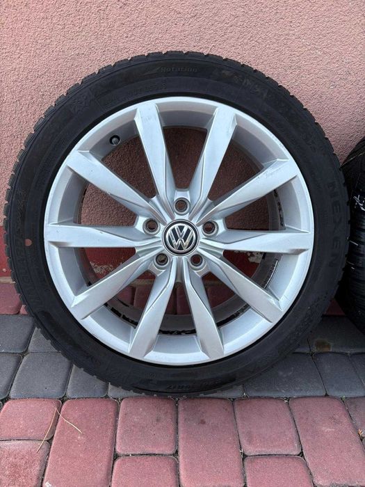 VW Golf 7 Komplet Kół R17 5x112 ET49 Oryginał Zima