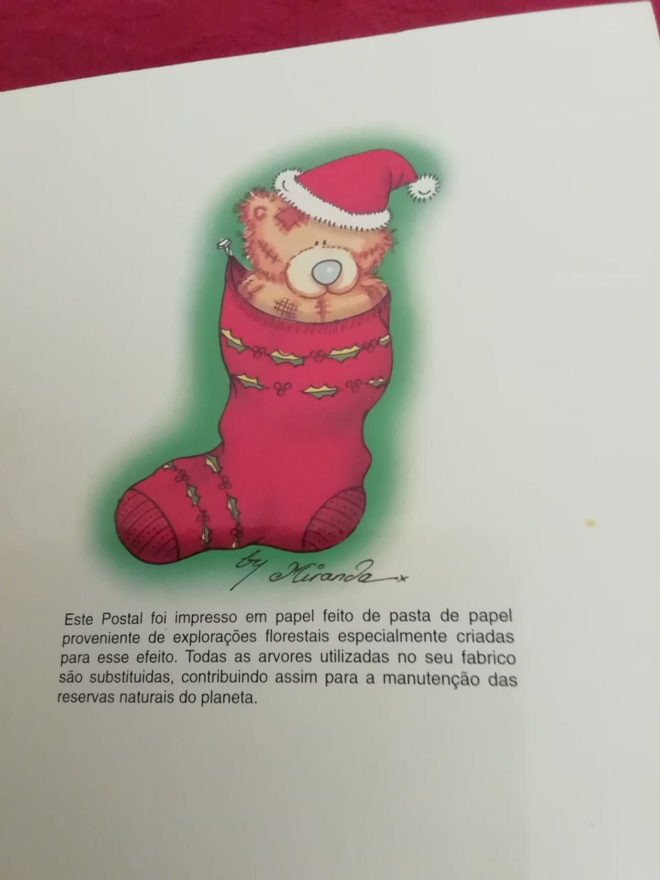 Postal de Natal de 1995