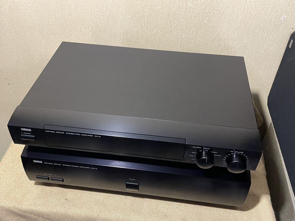 HI-END усилитель топ класса YAMAHA MX-2+CX-2 DUAL MONO (2х230Вт/25кг)