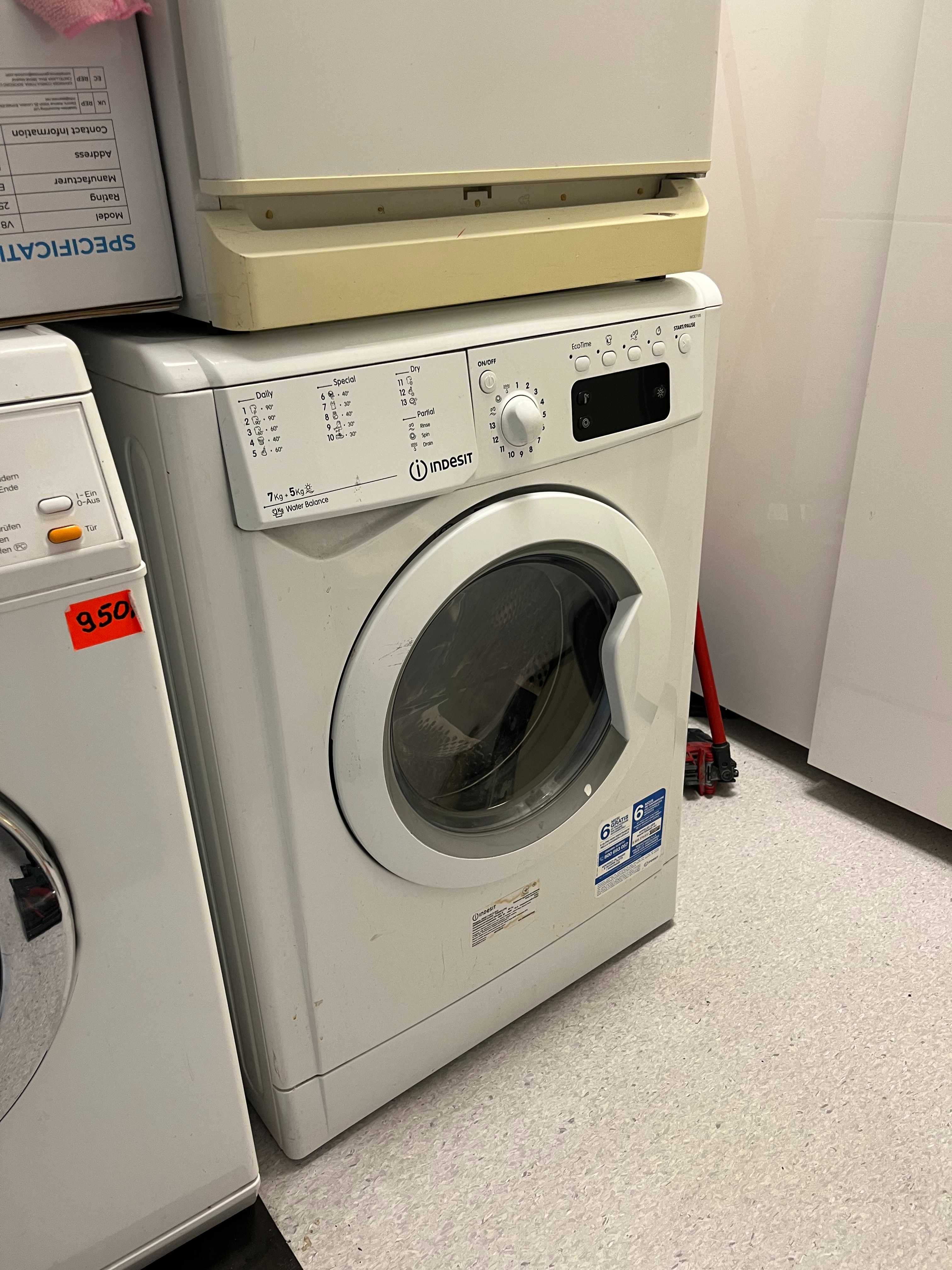 Pralko-Suszarka Indesit 5 letni(możliwość Faktury VAT)ODBIÓR OSOBISTY