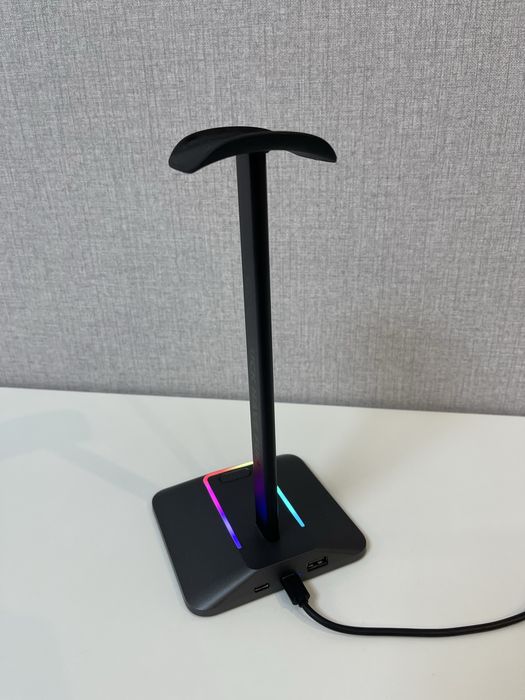 Підставка для навушників Fragon Watchtower 2U RGB Чорна