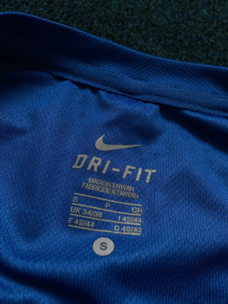 Футболка Nike Dri Fit з малим логотипом/Нові колекції/Оригінал/Синя