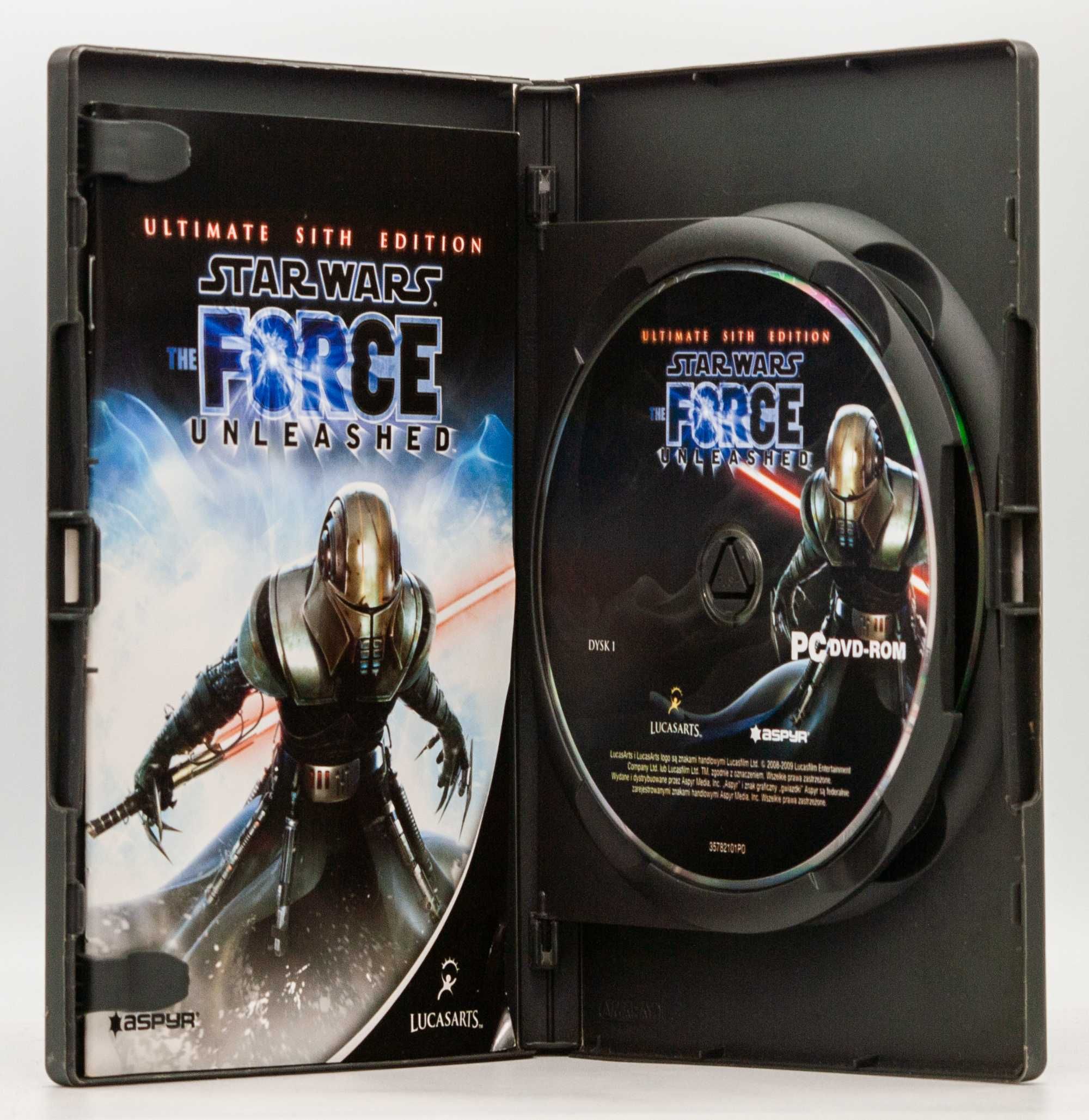 Star Wars Force Unleashed - (Platforma PC stan używany)