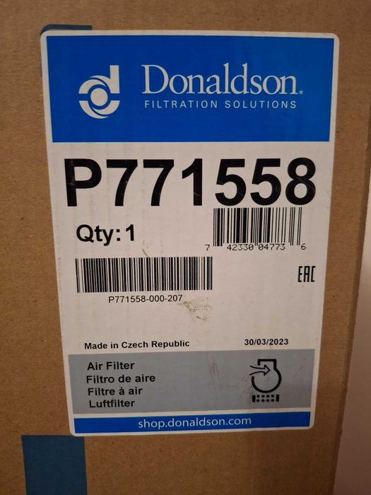 Продам повітряні фільтри Donaldson