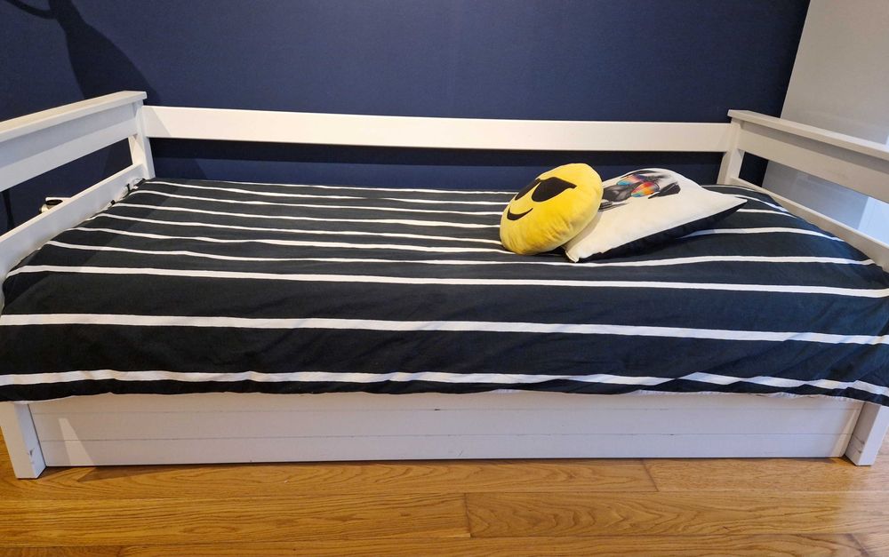 Cama 90x190cm com sommier DUPLEX