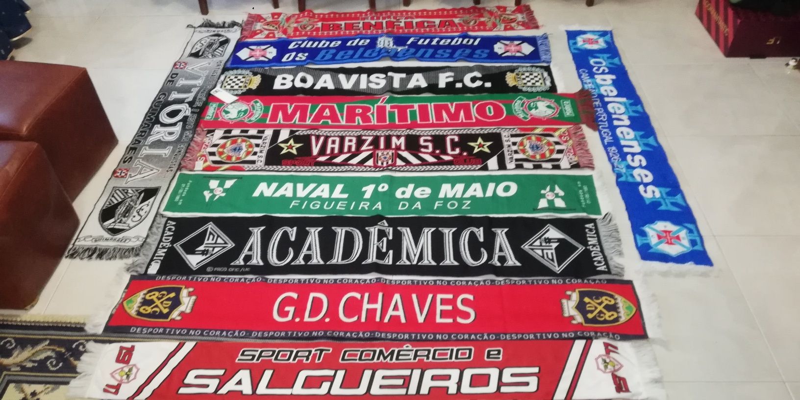 Cachecois de varios clubes