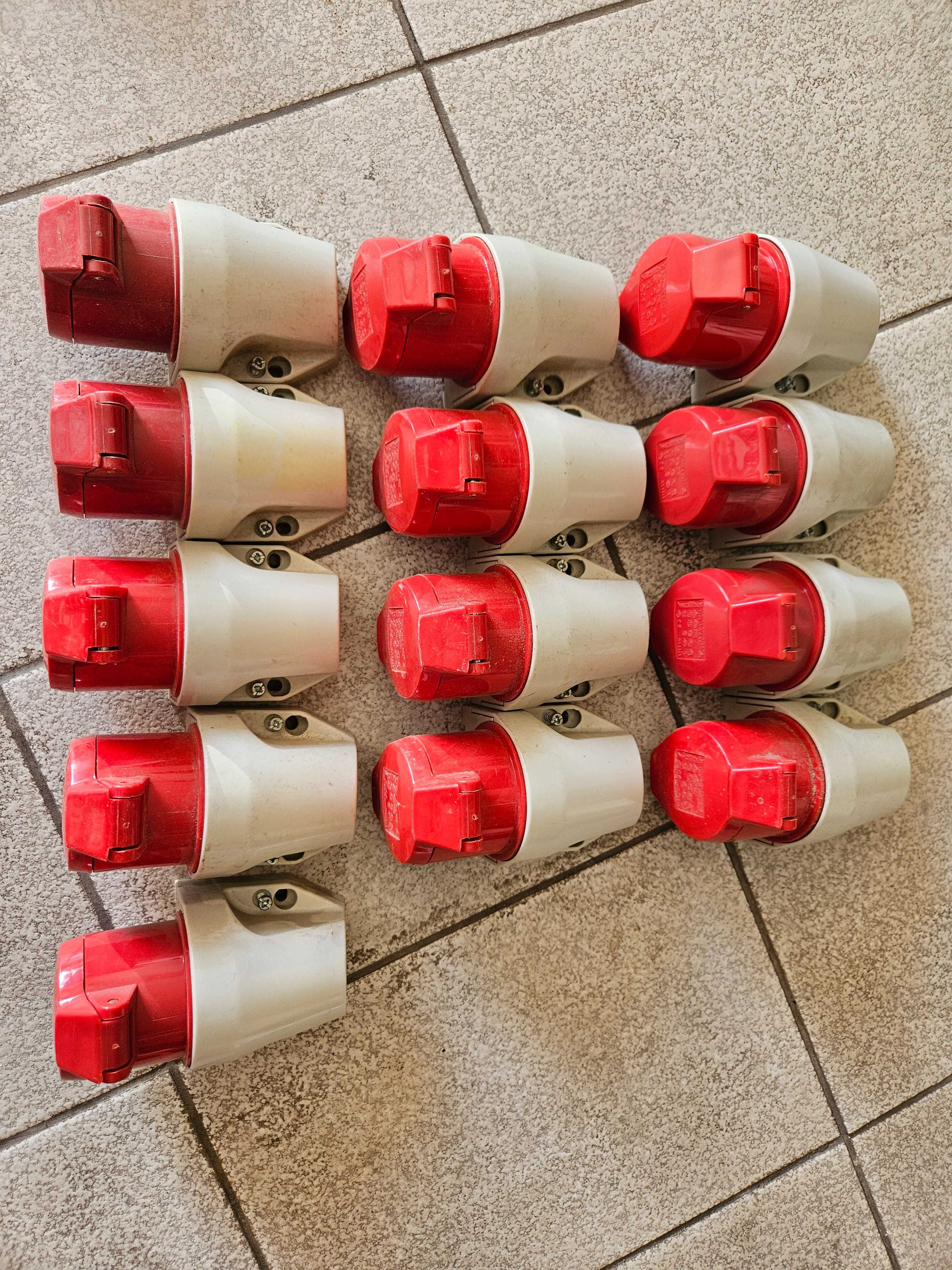 gniazda siłowe WALTHER 16A 380-415V typ 110 4 06 zestaw13sztuk +GRATIS