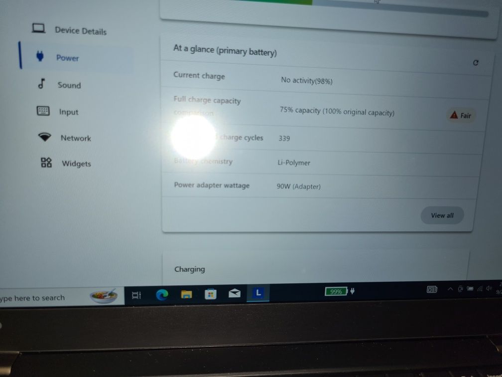 Carregador Lenovo thinkpad 90w
