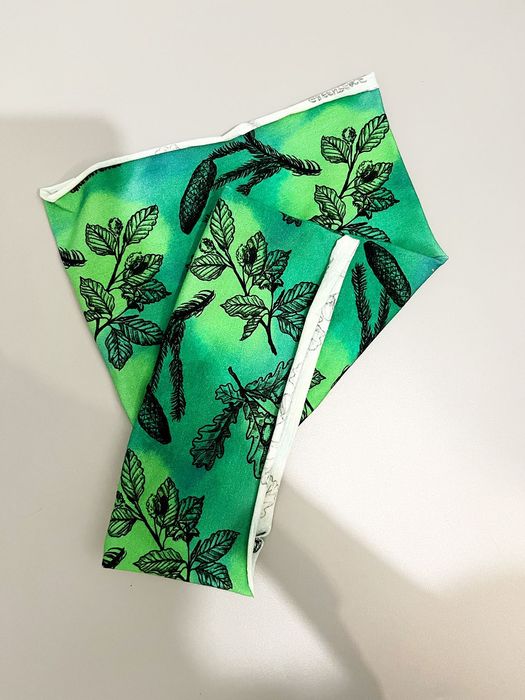 Greenpeace zielona bandana nowa