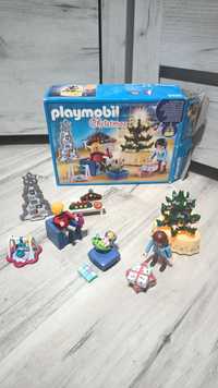 Playmobil 9495 salon świąteczny wystrój choinka świecąca zestaw