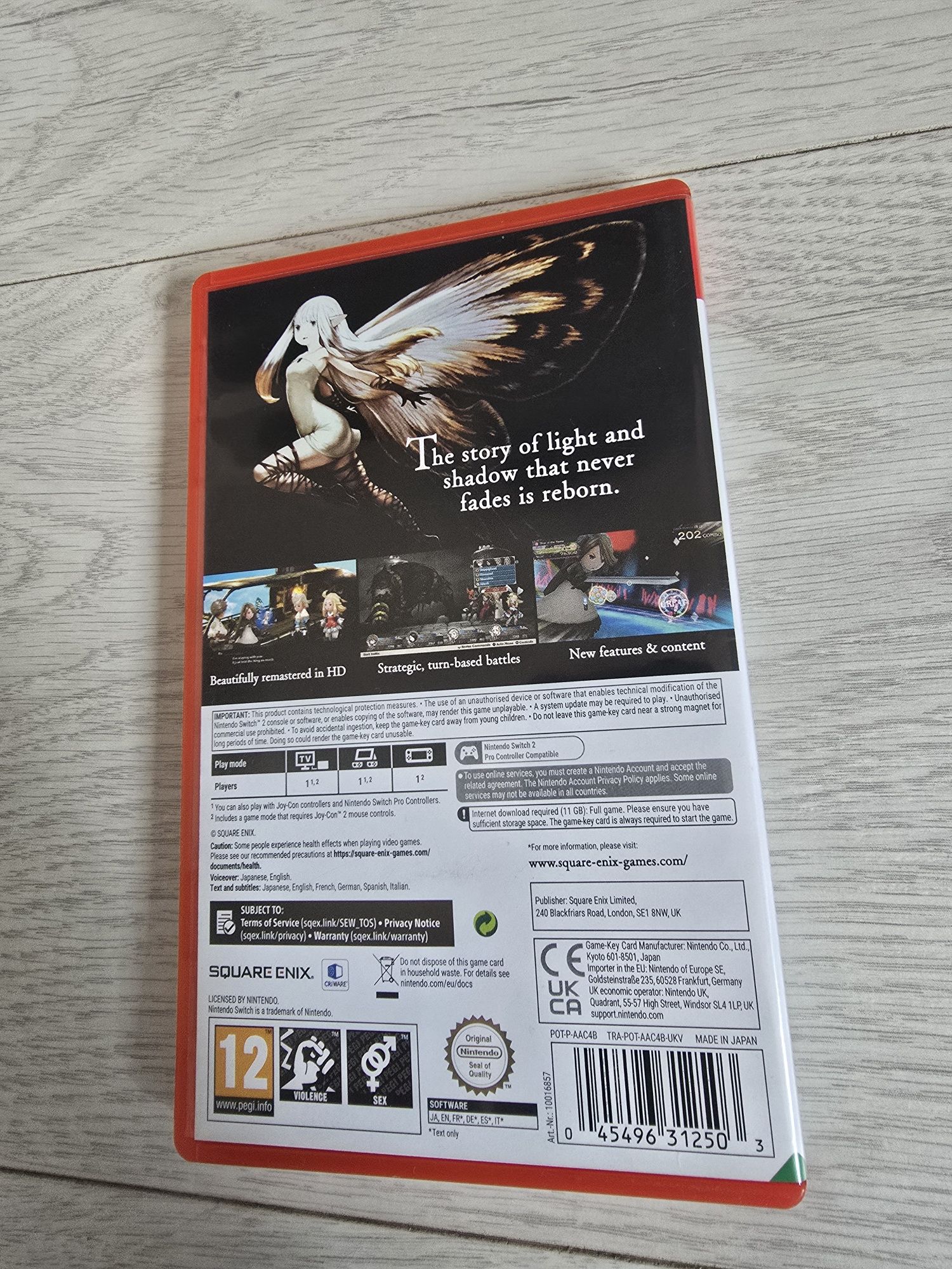 Gra Bravely Default Flying Fairy HD Remaster Nintendo Switch 2