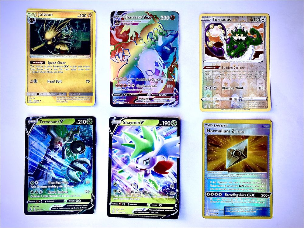 Cartas Pokémon para a tua coleção