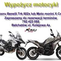 Wypożyczalnia motocykli Bełchatów Moto morini X-cape 650 Adv Benelli