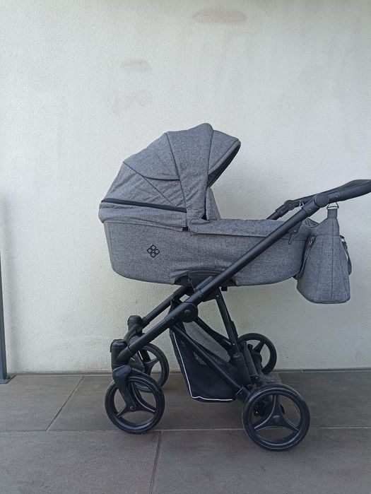 Wózek 3/1 Bebetto nitello fotelik avionaut pixel