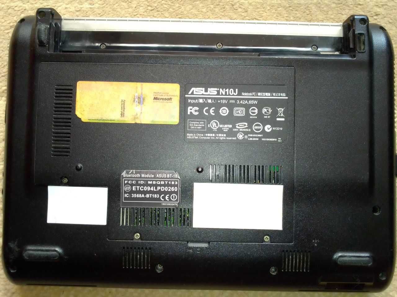 Ноутбук ASUS N10J