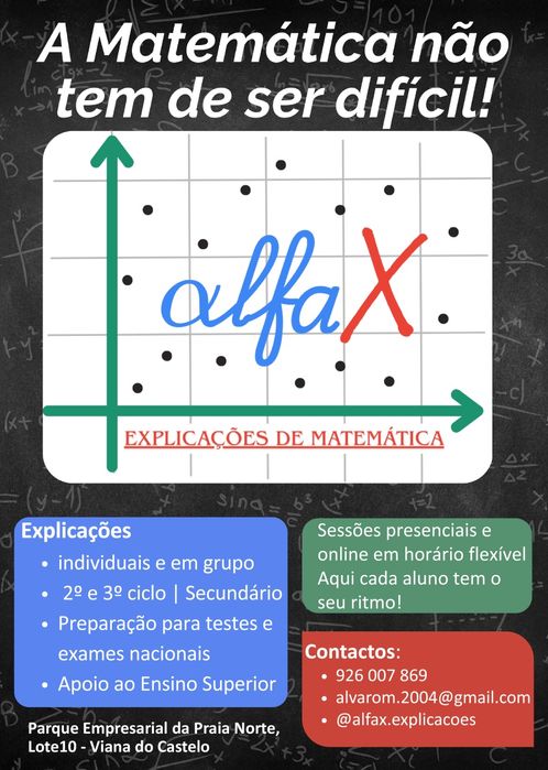 Explicações Matemática Viana do Castelo