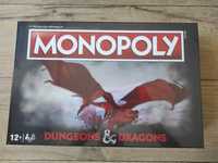 Monopoly Dungeons & Dragons. Nowa gra planszowa, folia. Kolekcjonerska