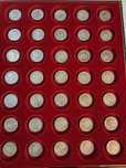 35 Moedas 50 cêntimos Alpaca