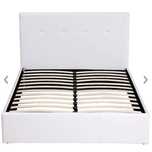 Cama de casal NOVA em branco