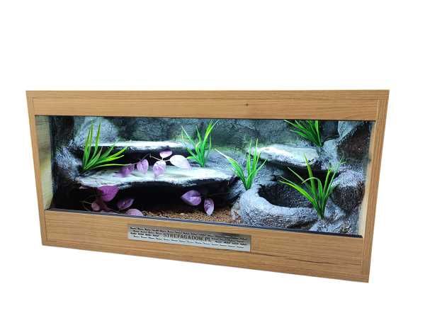 Terrarium tropikalne nr703 80/40/40 dla węża boa pyton DOSTĘPNE