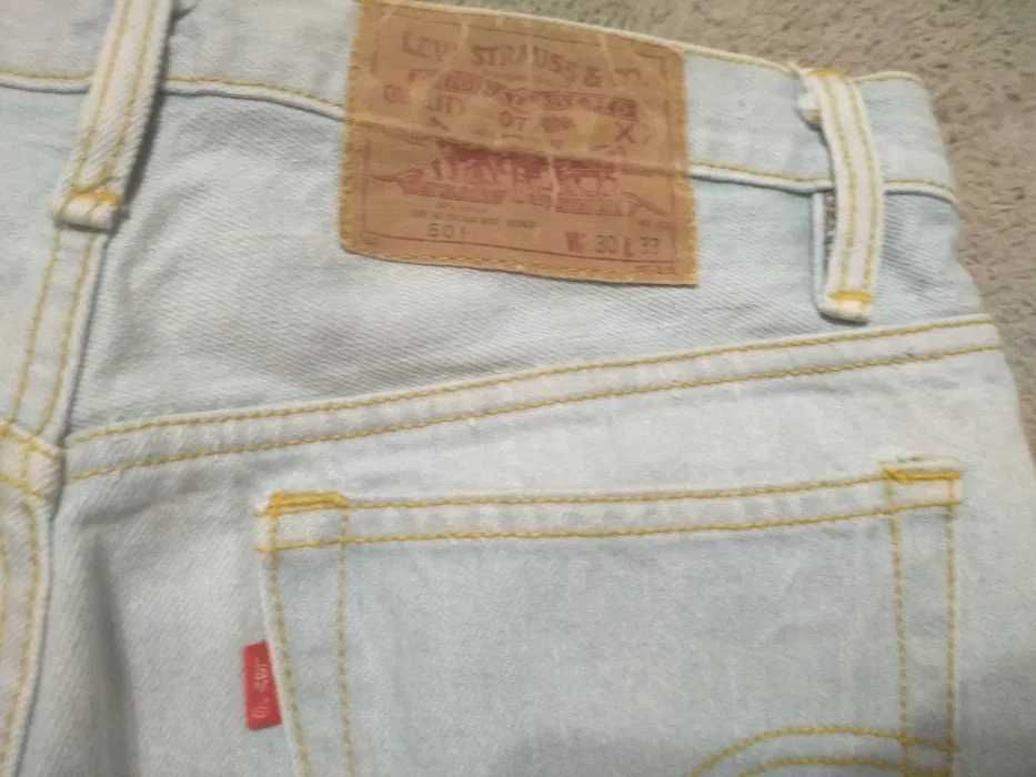 Levis 501 W30L33 Indigo Baby blue jeans